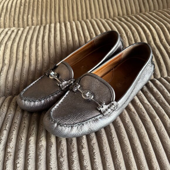 Coach Womens Leather Loafers - Picture 1 of 3